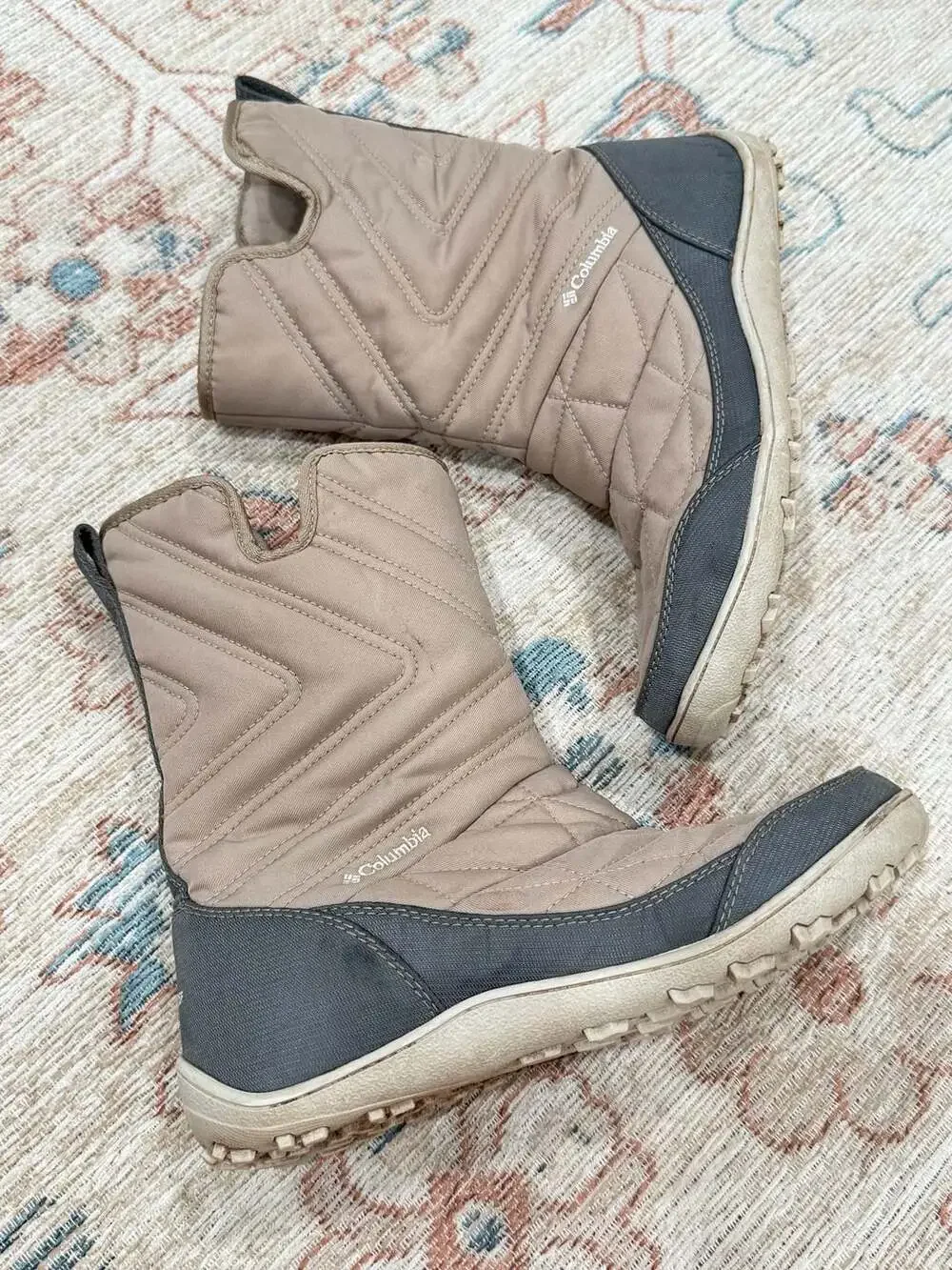 Columbia Minx Slip V Waterproof Omni-Heat Omni-Grip Winter Boots Women’s 8.5